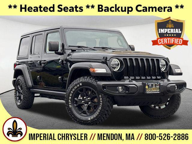 used 2021 Jeep Wrangler car, priced at $33,977