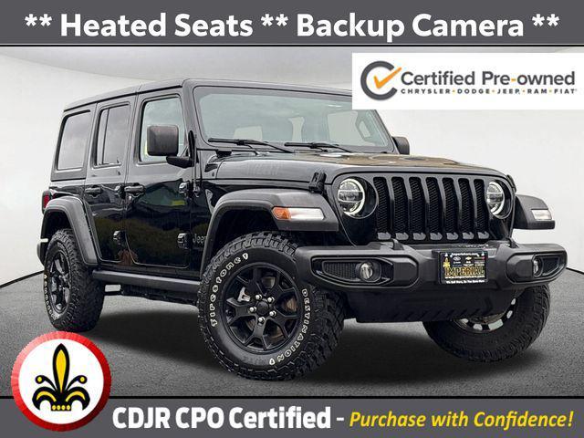 used 2021 Jeep Wrangler car, priced at $32,977