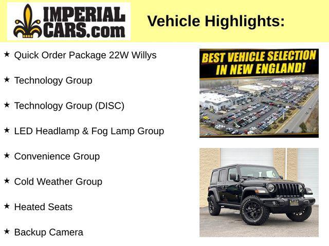 used 2021 Jeep Wrangler car, priced at $33,977