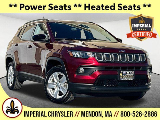 used 2022 Jeep Compass car, priced at $24,647