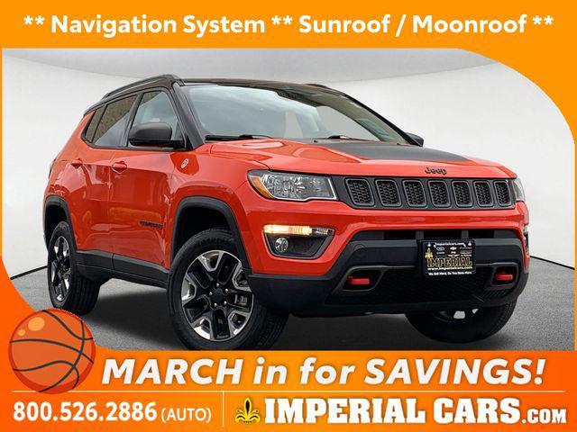 used 2018 Jeep Compass car, priced at $19,747