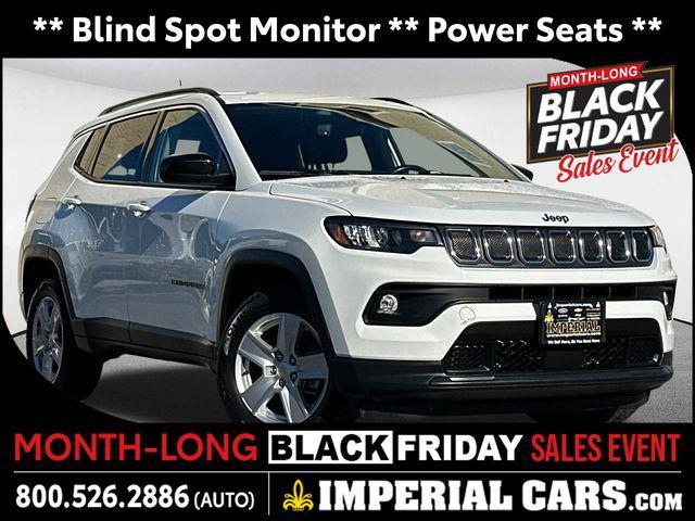 used 2022 Jeep Compass car, priced at $21,347