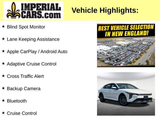 used 2025 Kia K4 car, priced at $24,977