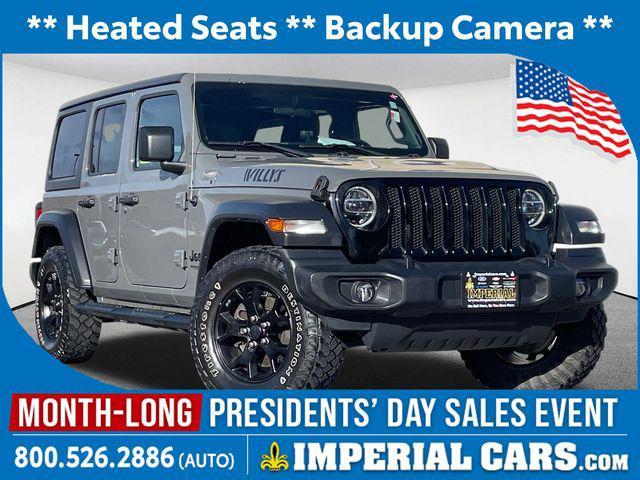 used 2020 Jeep Wrangler Unlimited car, priced at $26,977