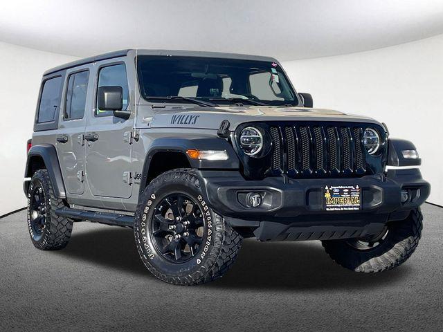 used 2020 Jeep Wrangler Unlimited car, priced at $28,977