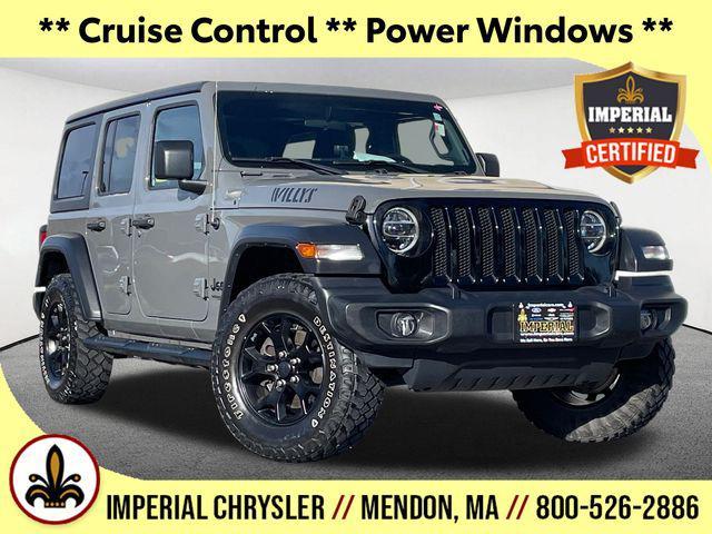 used 2020 Jeep Wrangler Unlimited car, priced at $28,977