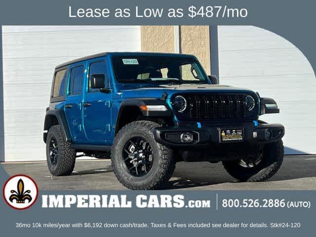 new 2024 Jeep Wrangler 4xe car, priced at $50,736