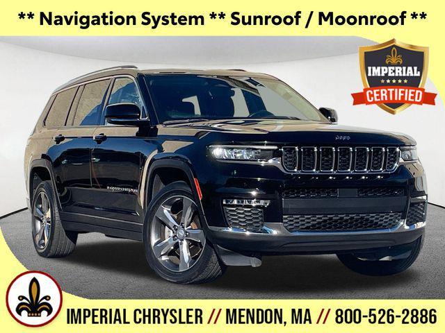 used 2021 Jeep Grand Cherokee L car, priced at $33,935