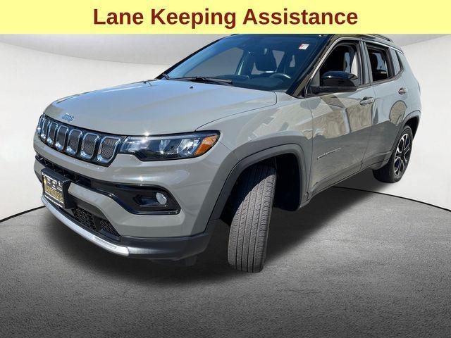used 2022 Jeep Compass car, priced at $23,347