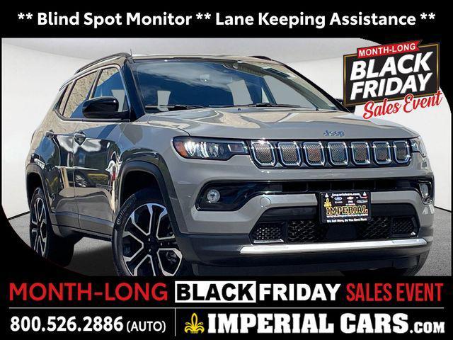 used 2022 Jeep Compass car, priced at $23,347