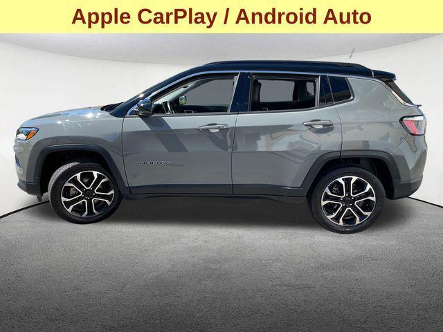 used 2022 Jeep Compass car, priced at $23,347