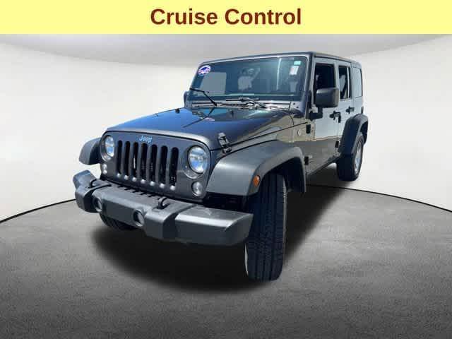 used 2017 Jeep Wrangler Unlimited car, priced at $19,477
