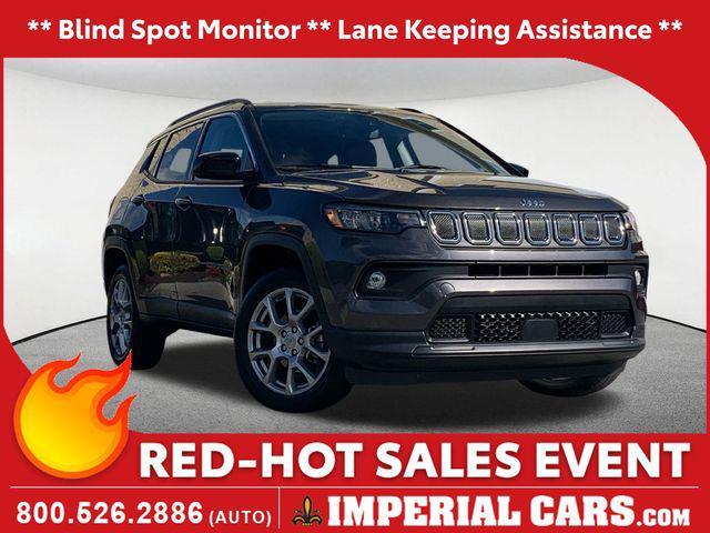 used 2022 Jeep Compass car, priced at $24,347