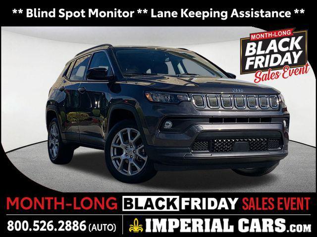 used 2022 Jeep Compass car, priced at $22,347