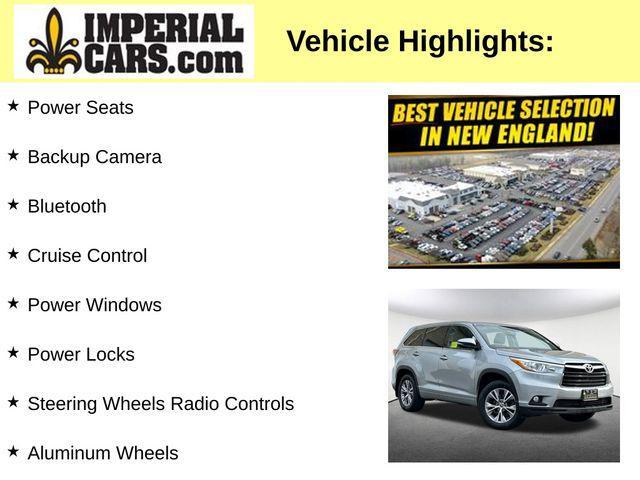 used 2016 Toyota Highlander car, priced at $15,977