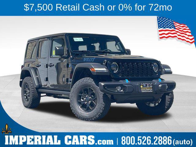 new 2024 Jeep Wrangler 4xe car, priced at $48,540