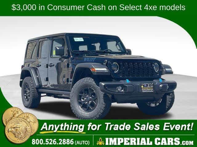new 2024 Jeep Wrangler 4xe car, priced at $56,192