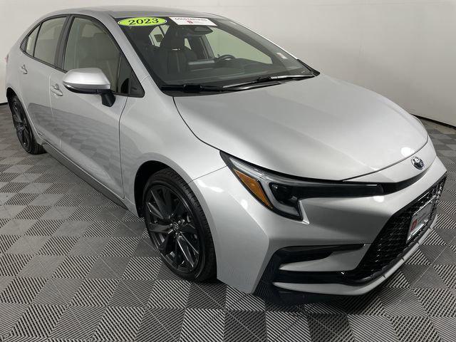 used 2023 Toyota Corolla Hybrid car, priced at $26,899