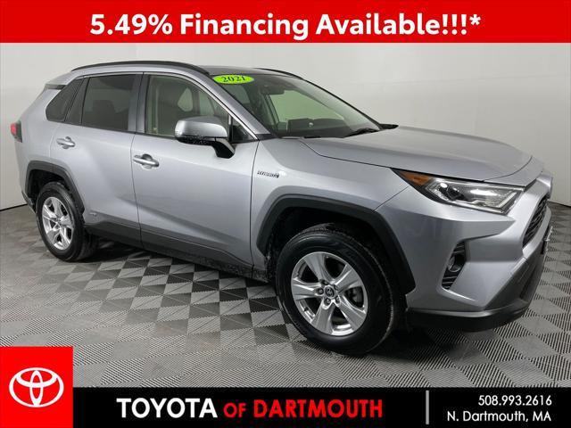 used 2021 Toyota RAV4 Hybrid car, priced at $31,988