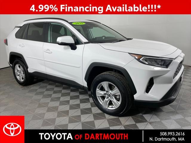 used 2021 Toyota RAV4 car, priced at $29,488