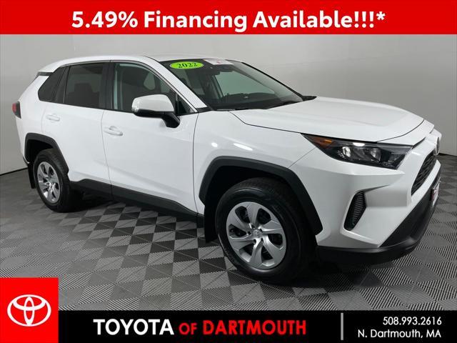 used 2022 Toyota RAV4 car, priced at $26,487