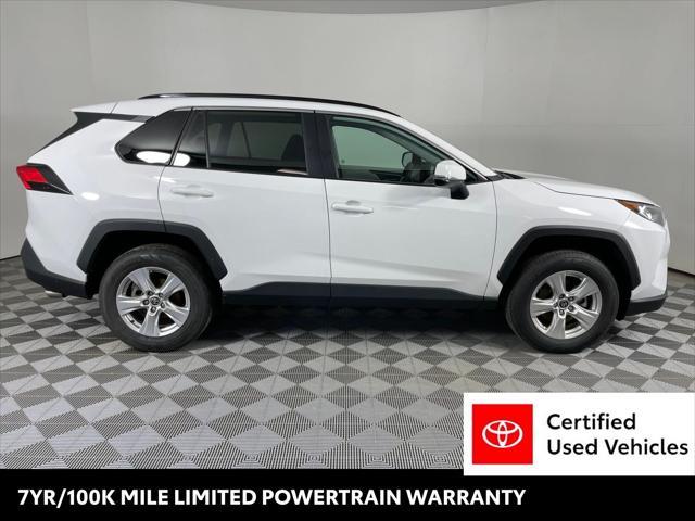 used 2021 Toyota RAV4 car, priced at $28,490