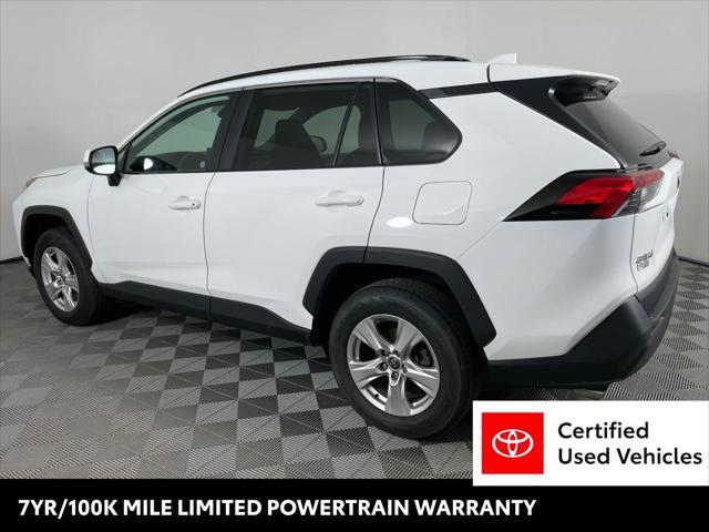 used 2021 Toyota RAV4 car, priced at $28,490