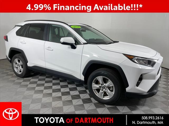 used 2021 Toyota RAV4 car, priced at $28,490