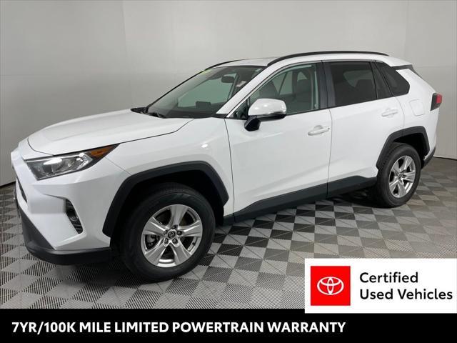 used 2021 Toyota RAV4 car, priced at $28,490