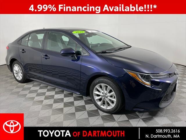 used 2021 Toyota Corolla car, priced at $16,998