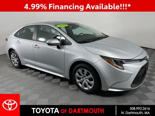 used 2022 Toyota Corolla car, priced at $20,994