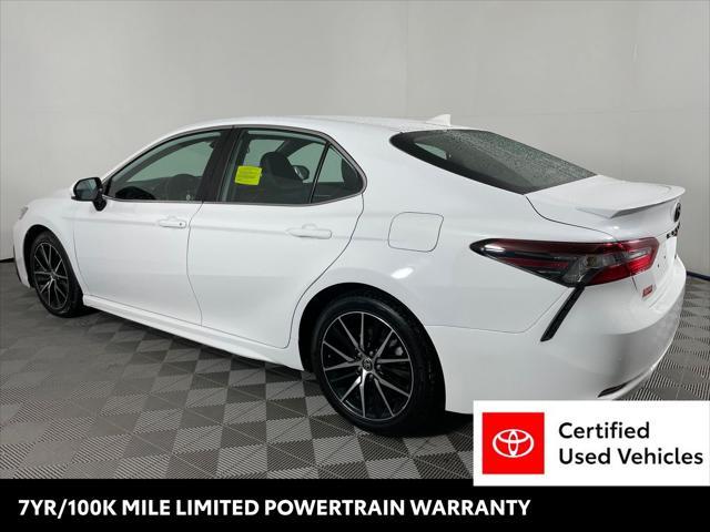 used 2021 Toyota Camry car, priced at $20,988