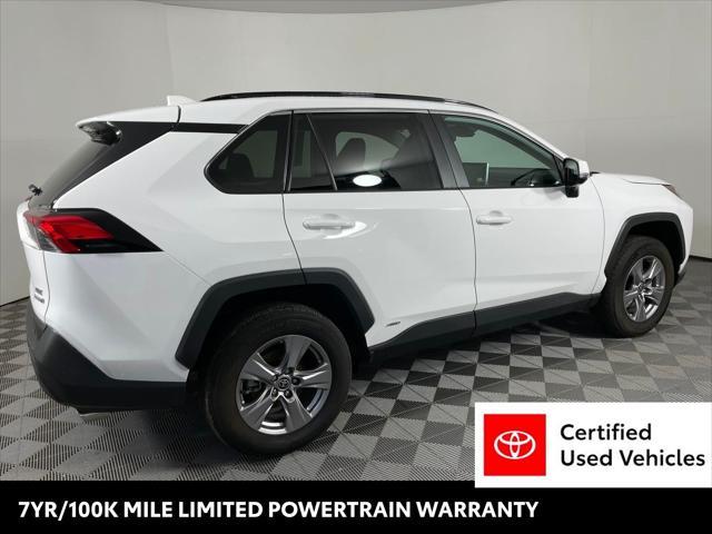 used 2022 Toyota RAV4 Hybrid car, priced at $36,988