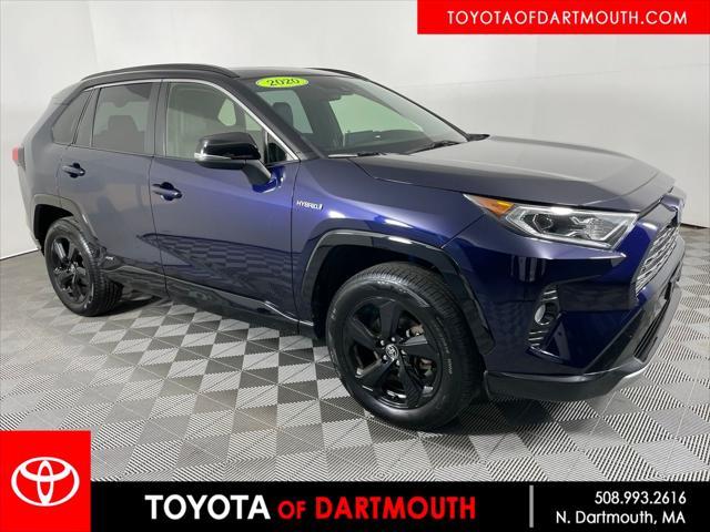 used 2020 Toyota RAV4 Hybrid car, priced at $25,488