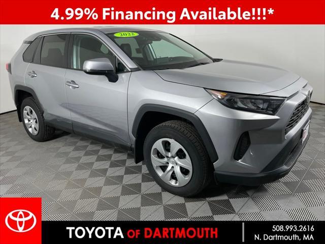 used 2022 Toyota RAV4 car, priced at $26,990