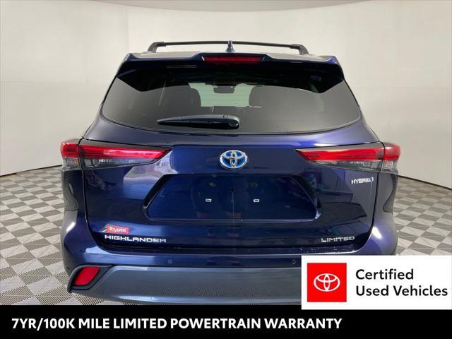 used 2021 Toyota Highlander Hybrid car, priced at $43,988