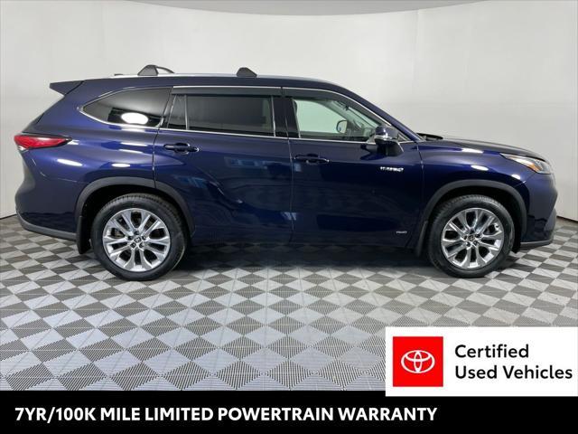 used 2021 Toyota Highlander Hybrid car, priced at $43,988