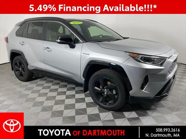 used 2020 Toyota RAV4 Hybrid car, priced at $27,988