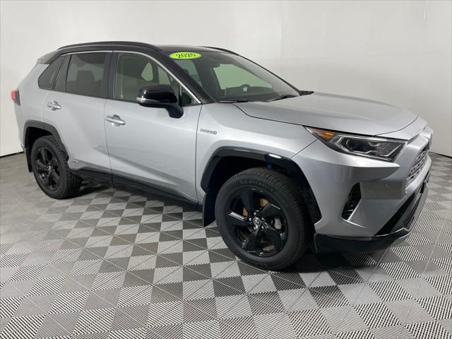 used 2020 Toyota RAV4 Hybrid car, priced at $27,988