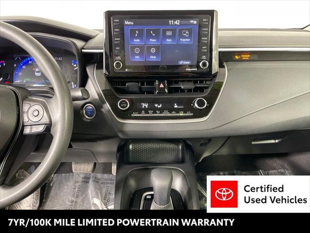 used 2022 Toyota Corolla Hybrid car, priced at $23,988