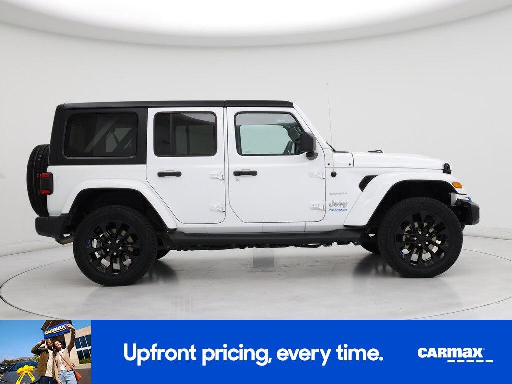 used 2022 Jeep Wrangler Unlimited 4xe car, priced at $34,998