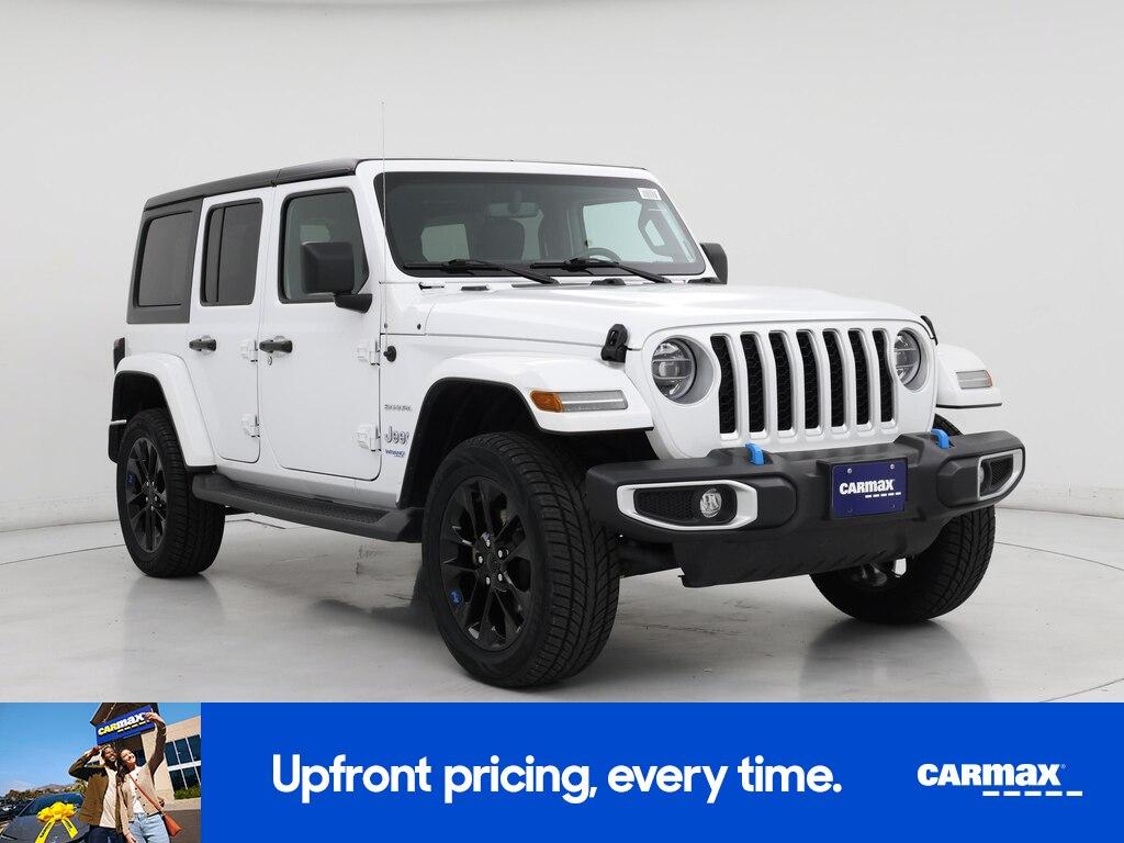 used 2022 Jeep Wrangler Unlimited 4xe car, priced at $34,998