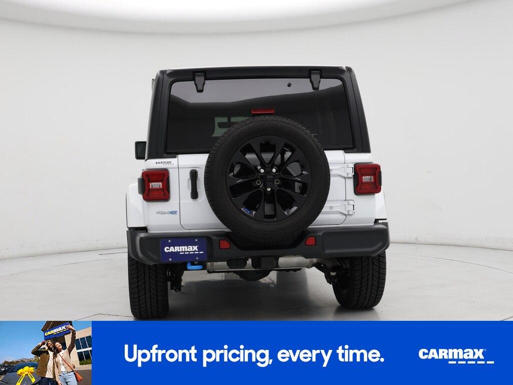 used 2022 Jeep Wrangler Unlimited 4xe car, priced at $34,998