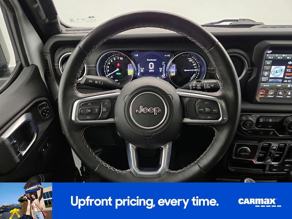 used 2022 Jeep Wrangler Unlimited 4xe car, priced at $34,998