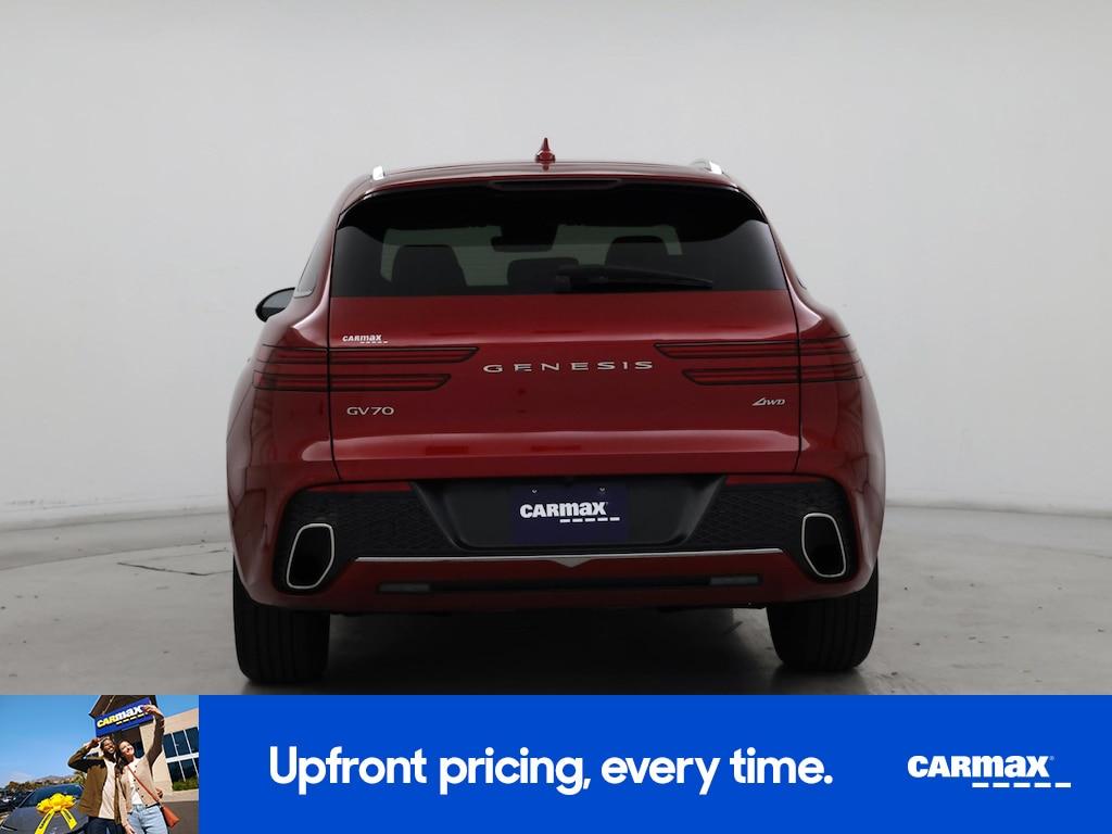 used 2022 Genesis GV70 car, priced at $35,998