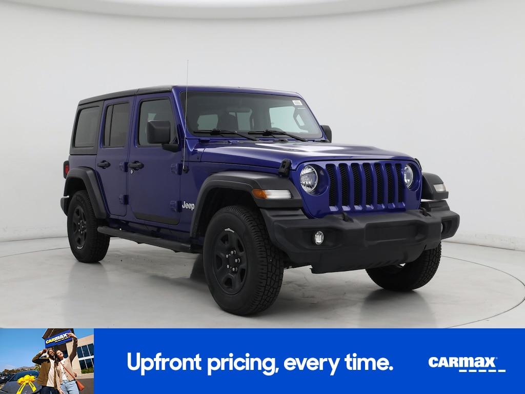 used 2020 Jeep Wrangler car, priced at $24,998