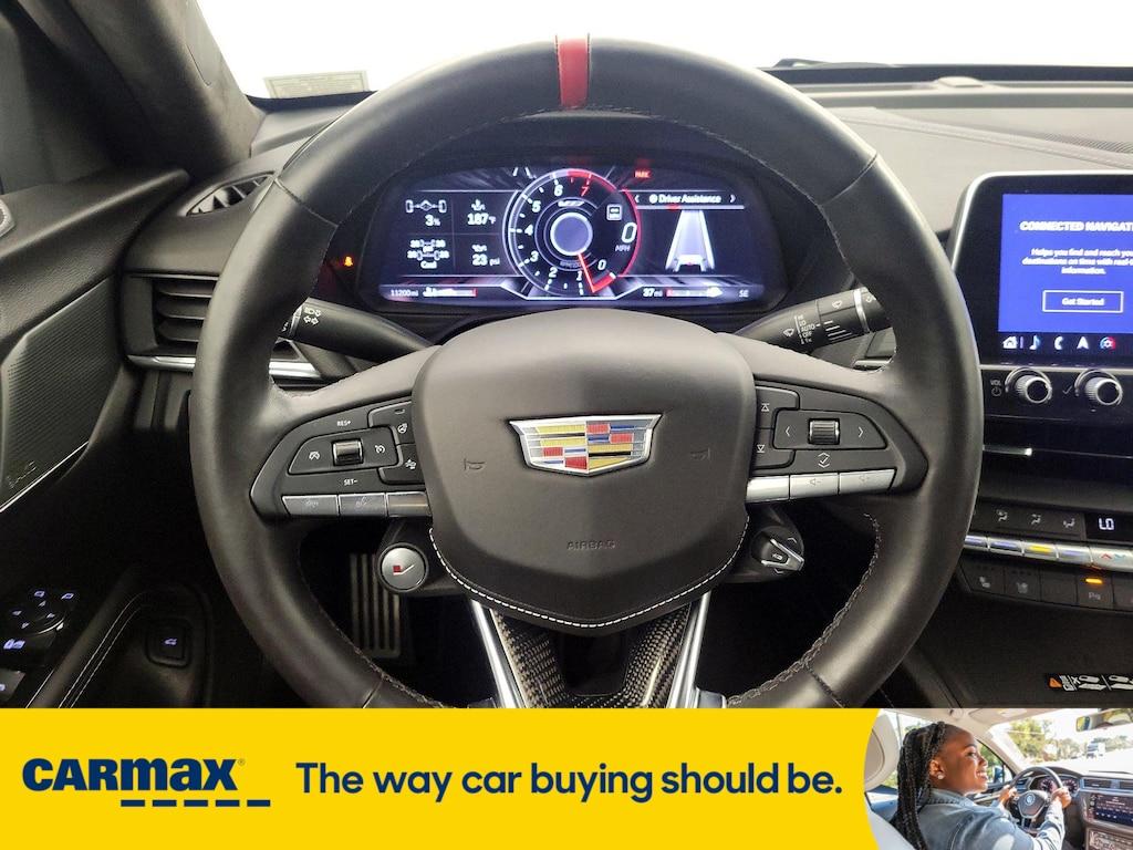 used 2022 Cadillac CT4-V car, priced at $57,998
