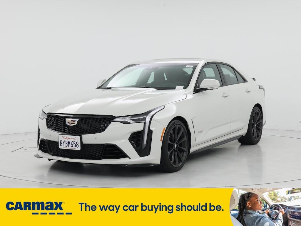 used 2022 Cadillac CT4-V car, priced at $57,998