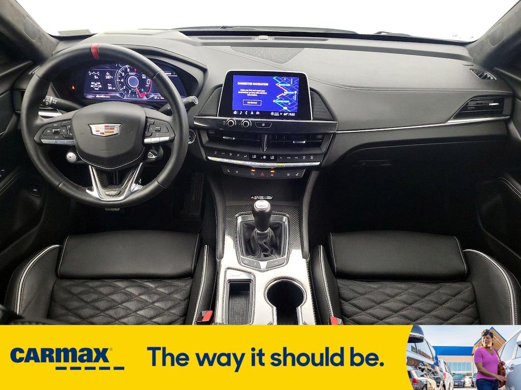 used 2022 Cadillac CT4-V car, priced at $57,998