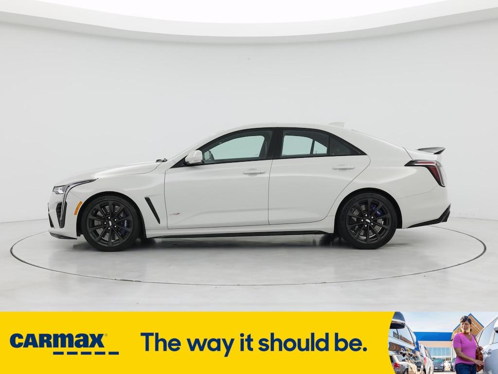 used 2022 Cadillac CT4-V car, priced at $57,998